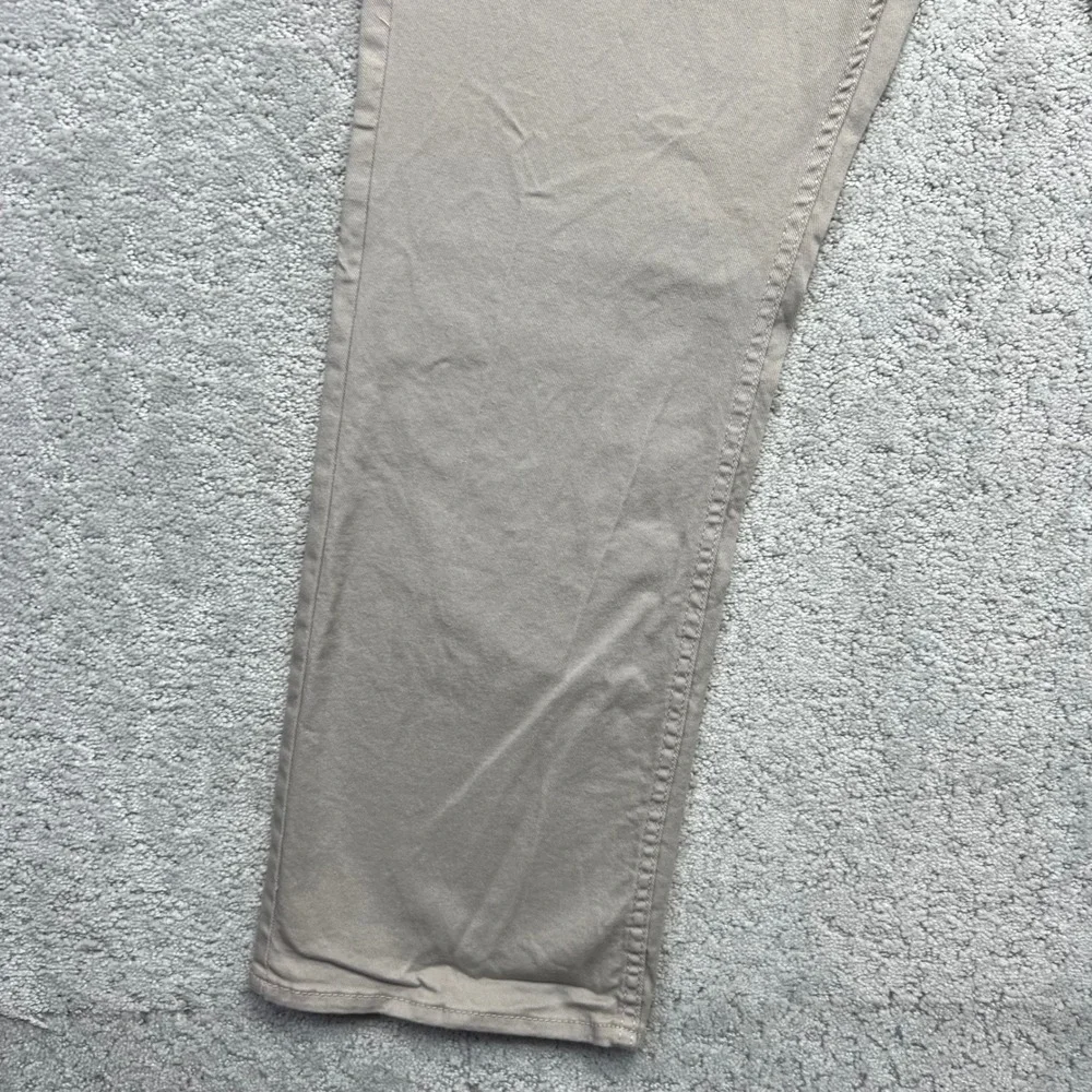 Buffalo David Bitton Jeans Mens 36x30 Sam-X Slim‎ Straight Stretch Khaki Beige